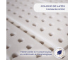 Lit électrique tapissier duo Gravity + matelas latex Roma