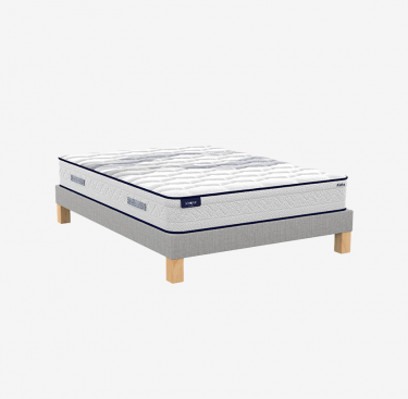 Ensemble matelas ressorts ensachés Aloha et sommier Bohème 15