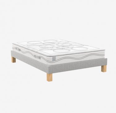 Ensemble matelas latex Eclipse et sommier Bohème 15